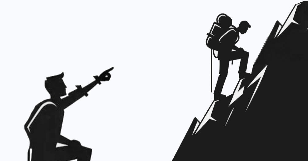 Navigate independently - I help you climb alone